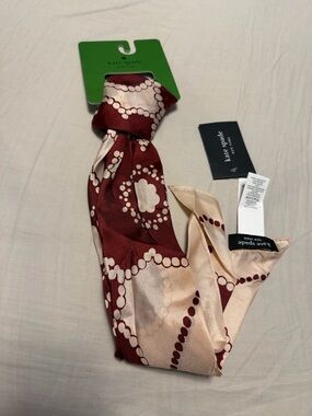 kate spade Two-Tone Pop Flower Silk Square